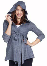 NOM - Stacey Wrap Hoodie