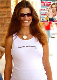 2 chix - Haute Mama Maternity Tank 