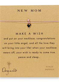 Dogeared - New Mom Make A Wish Silk Necklace