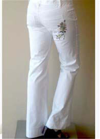 Lait - Asa Maternity Pant in White * ON SALE *