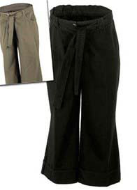 Crave - Cotton Cropped Maternity Trousers - 2 colours - ON SALE