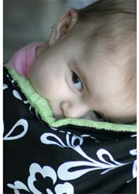 Lucky Baby - Story Baby Carrier with Plush Minkee * ON SALE *