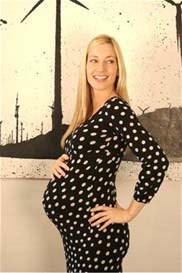 Childish - Polka Dot Maternity Dress - ON SALE