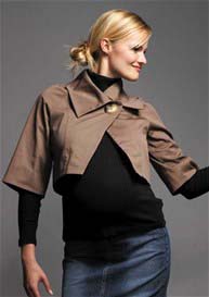 Maternal America - Saskia Crop Jacket - 2 colours * ON SALE *