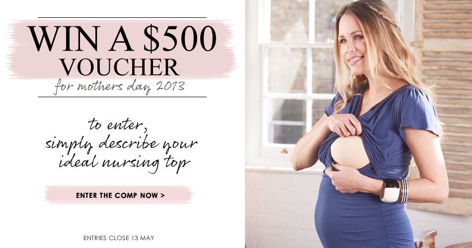 WIN a $500 Gift Voucher at Queen Bee Maternity