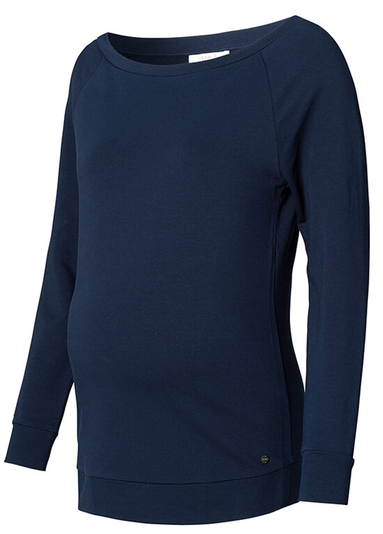 Night Blue Maternity Sports Sweater by Esprit