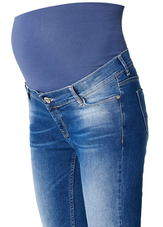 Fenne Straight Leg Distressed Maternity Jeans by Noppies