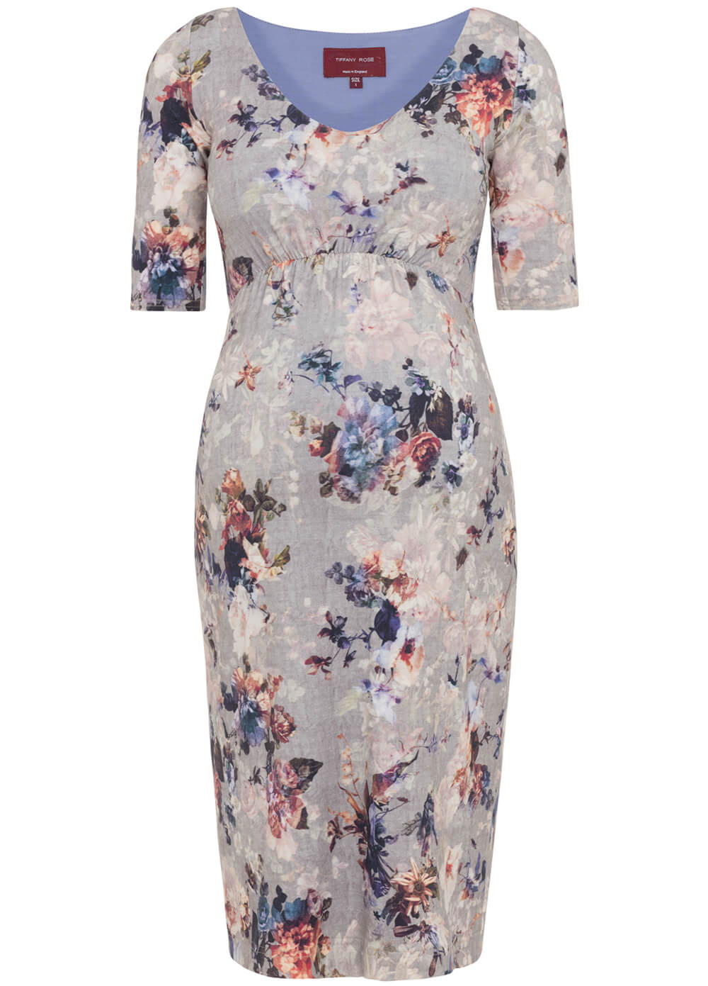 Tilly Maternity Shift Dress in Vintage Bloom by Tiffany Rose