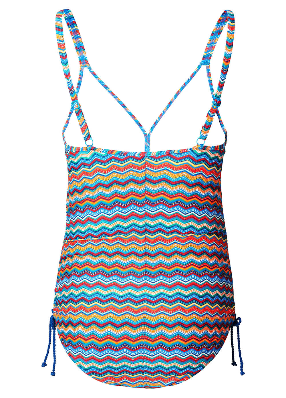 Blue Multi Striped One Piece Maternity Swimsuit by Esprit