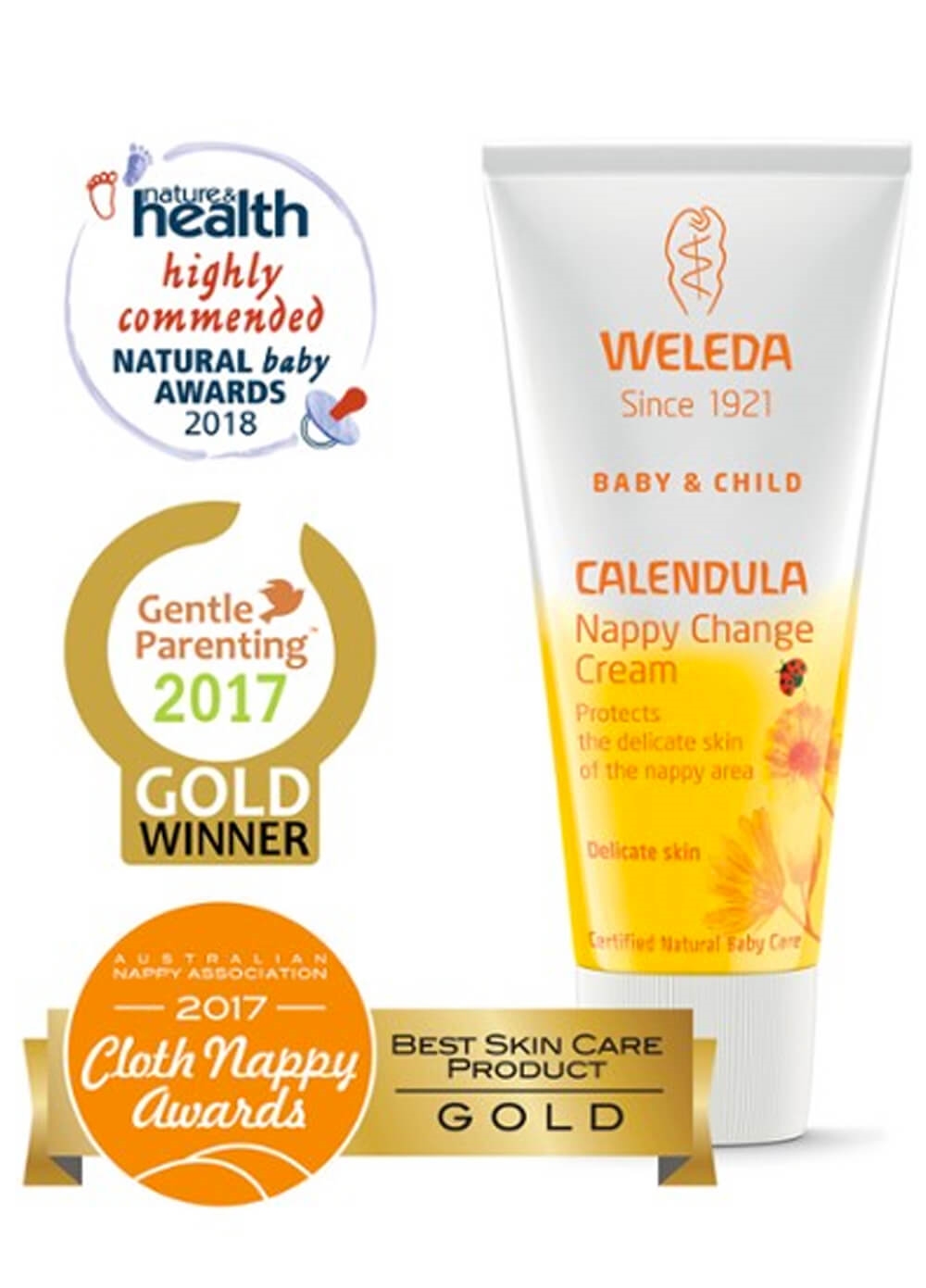 Weleda Calendula Baby Care Starter Pack - Changing & Bathing