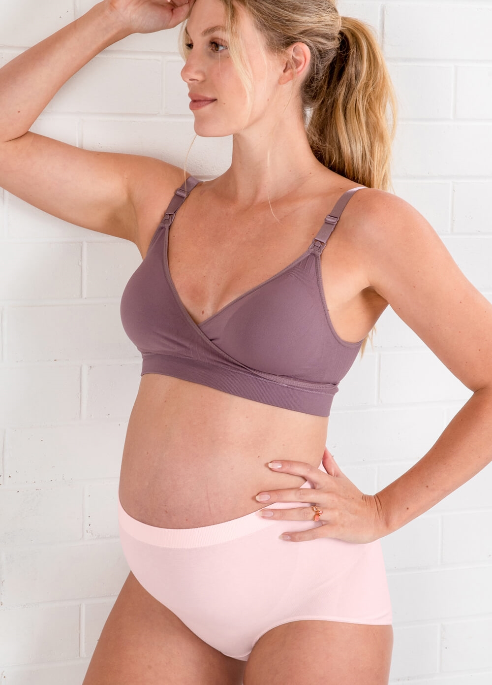 Lemon Bae Seamless Maternity Bikini Quick Dry Undies – IntimateQueen