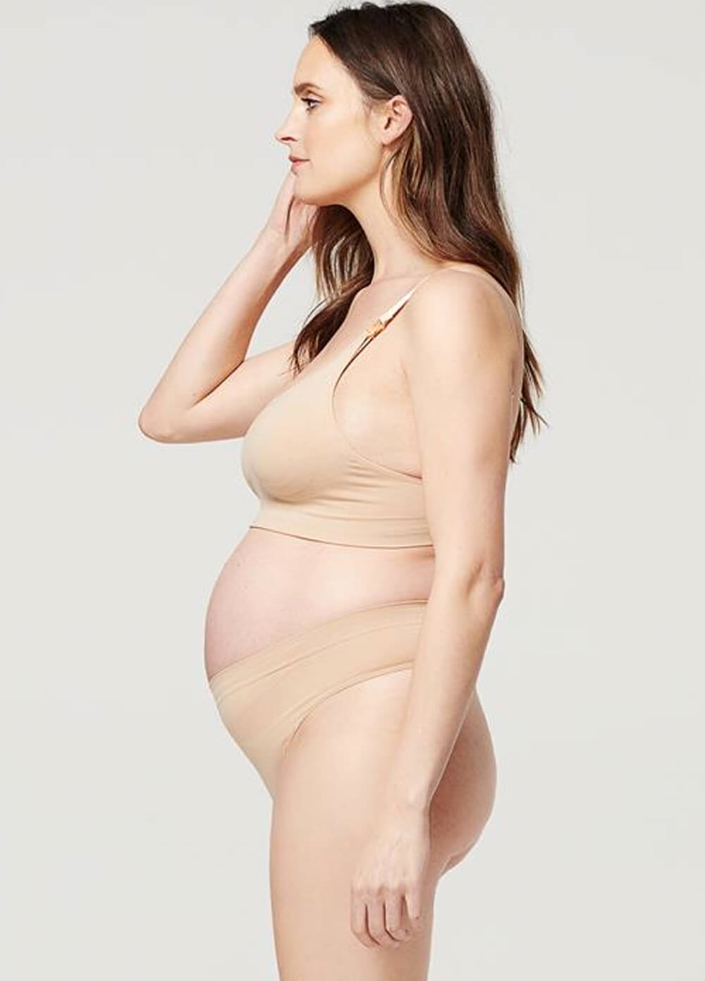 Noppies - Seamless Maternity G-String Brief in Nude