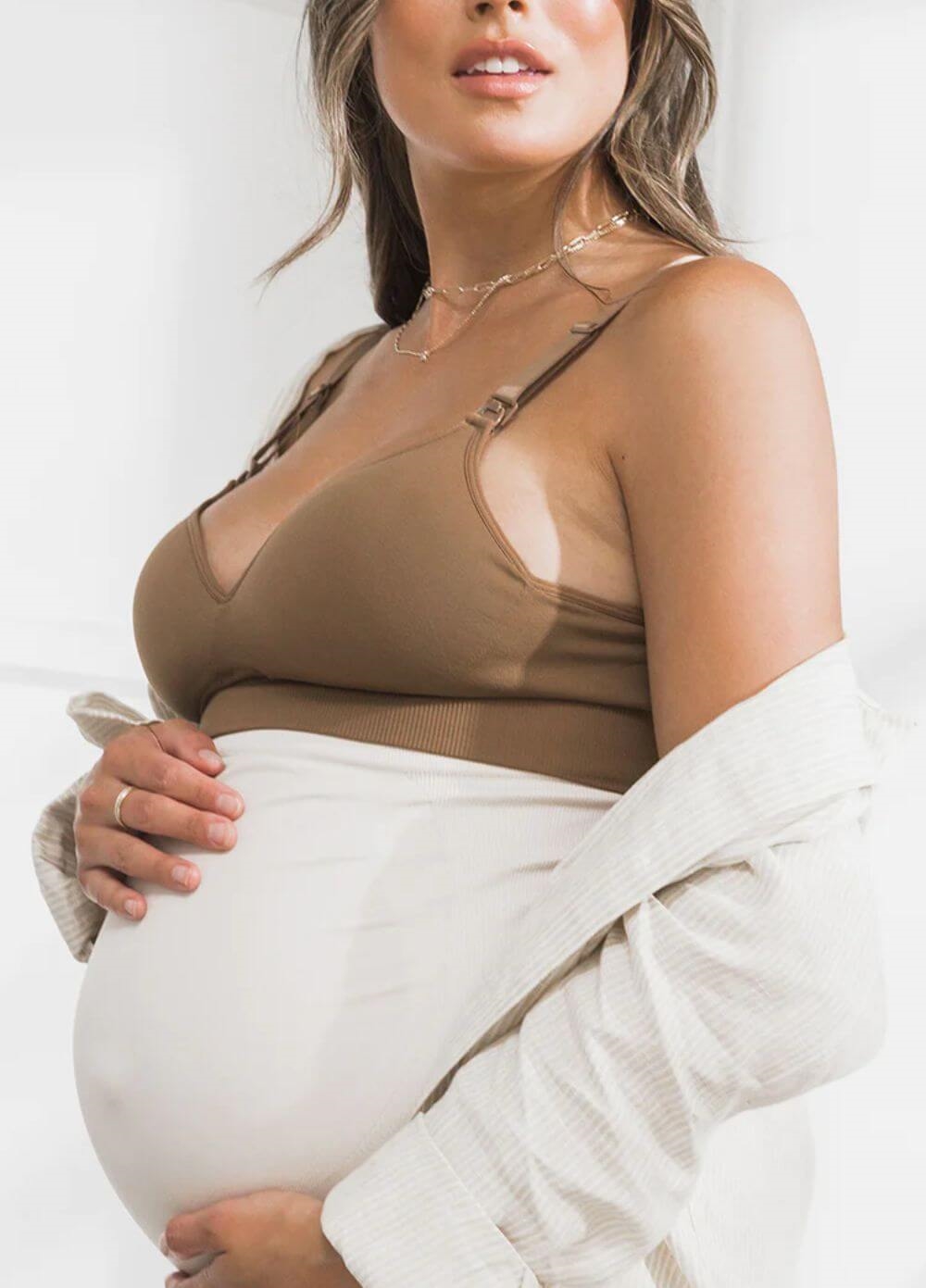 Mums & Bumps Blanqi Postpartum Belly Support Girlshort Black