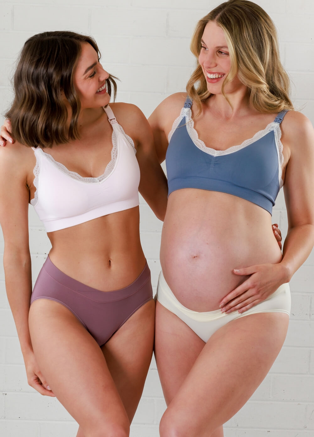 Pack of 2 ribbed nursing bras - Maternity - CLOTHING - Woman