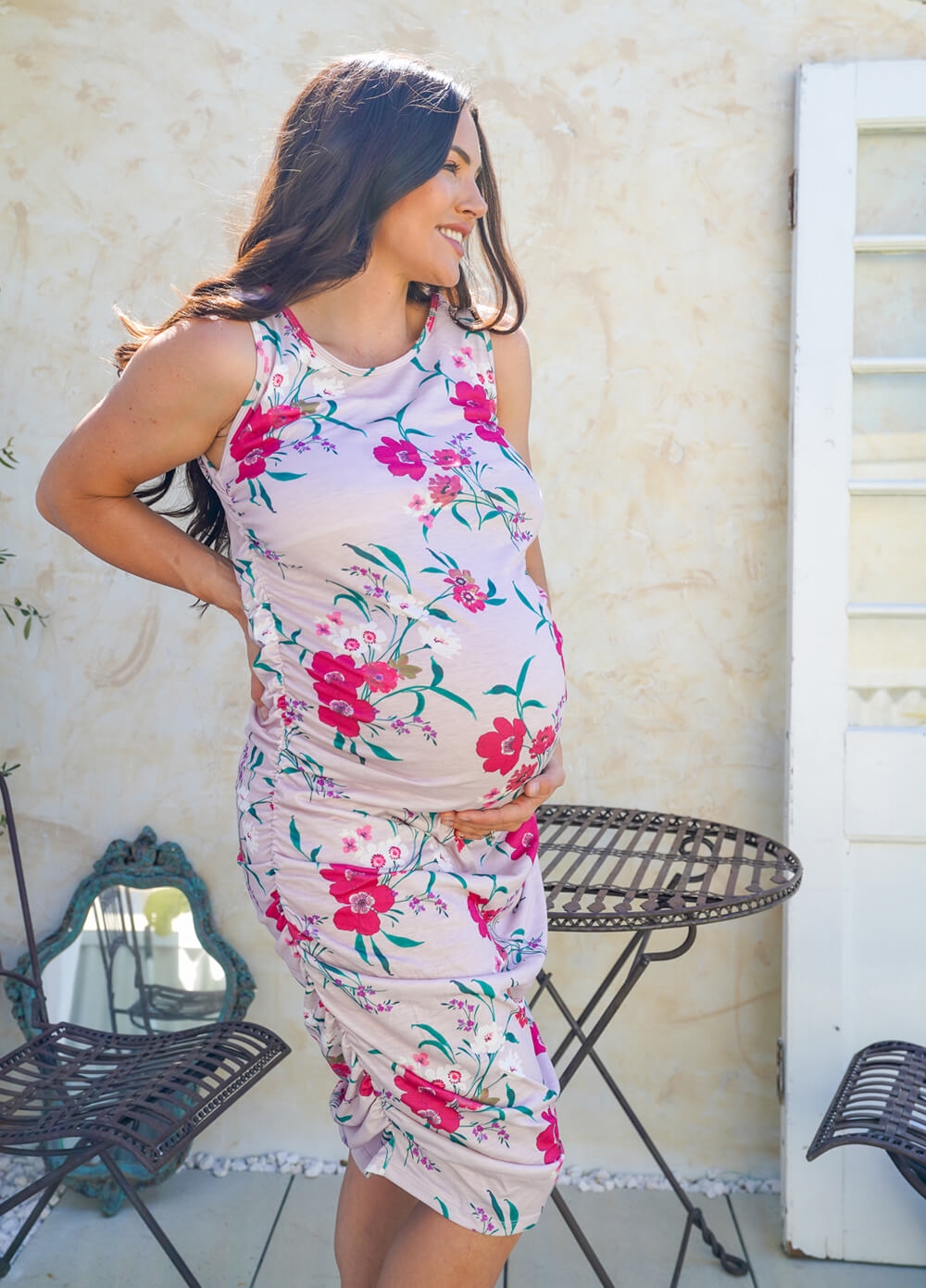 Floressa - Yasmin Maternity Nursing Tank Dress