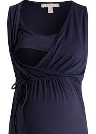 Tuta Nursing Senza Maniche Esprit Maternity - Over The Belly, In Materiale Morbido, Per Allattamento, Loungewear