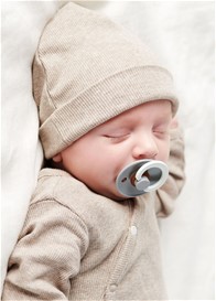 Noppies Baby - Nevel Organic Beanie in Taupe