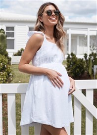 Legoe - Otis Nursing Dress in White