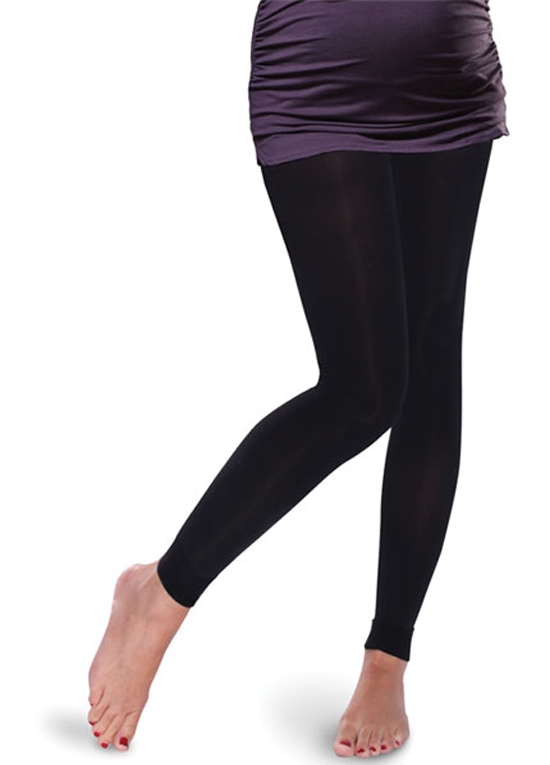 Compression Leggings for Pregnancy 20-30mmHg by Absolute Support - Black,  Small