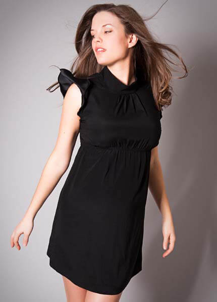 black dress for pregnancy