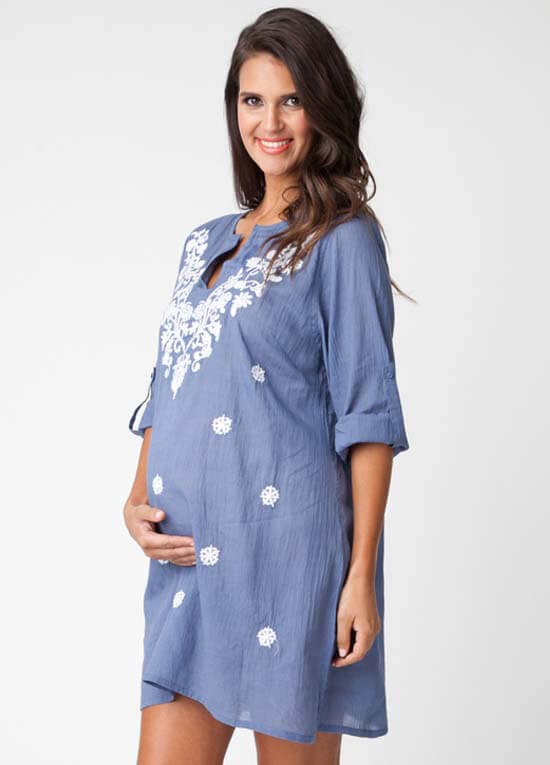 kaftan dress for pregnant