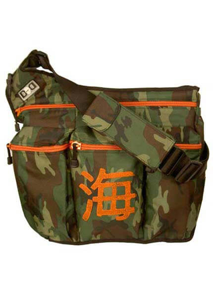 Diaper Bag w Camo Kai design by Diaper Dude