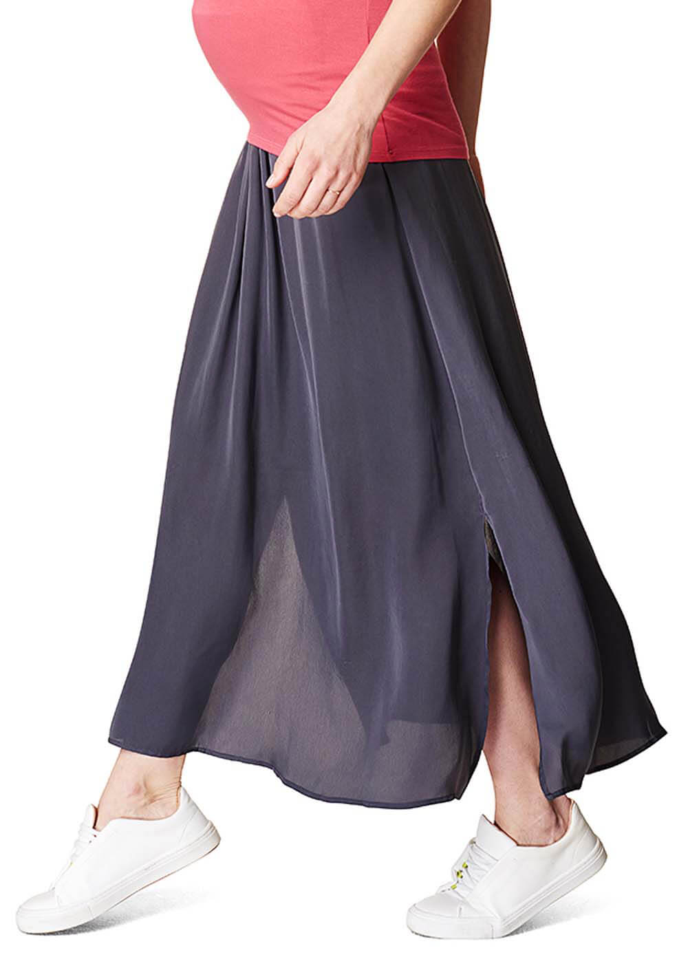Esprit - Fluid Side Split Maxi Skirt - ON SALE