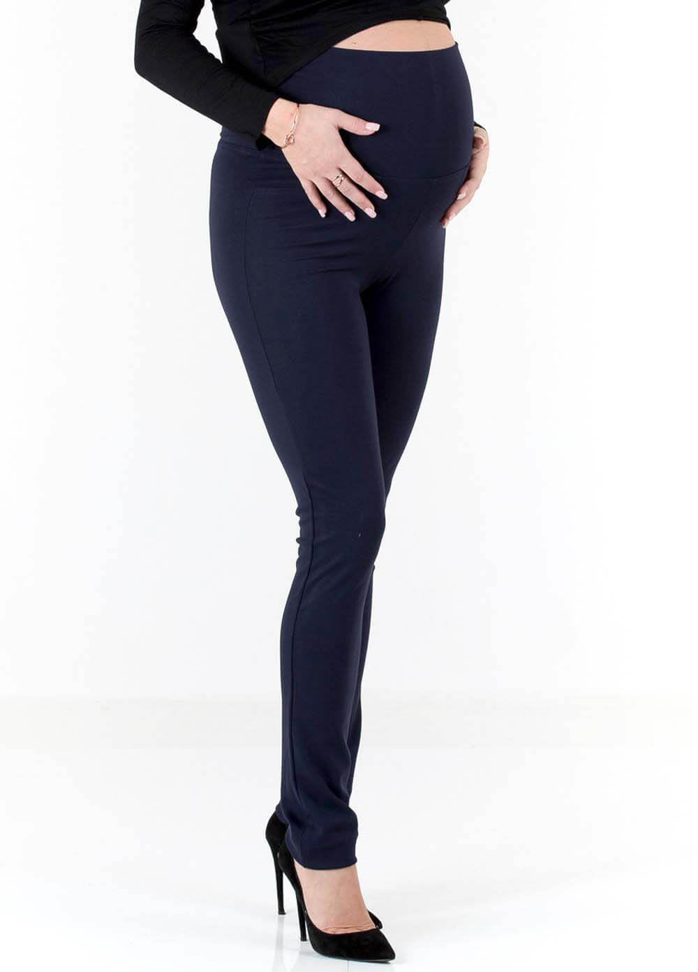 Maternity Denim-look Leggings in Navy Jeans