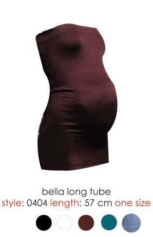 Easy Fit Long Maternity Tube By Bella B Wear