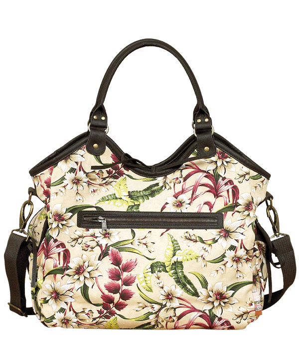 Reversible Hobo Bag in Wild Orchid by Isoki