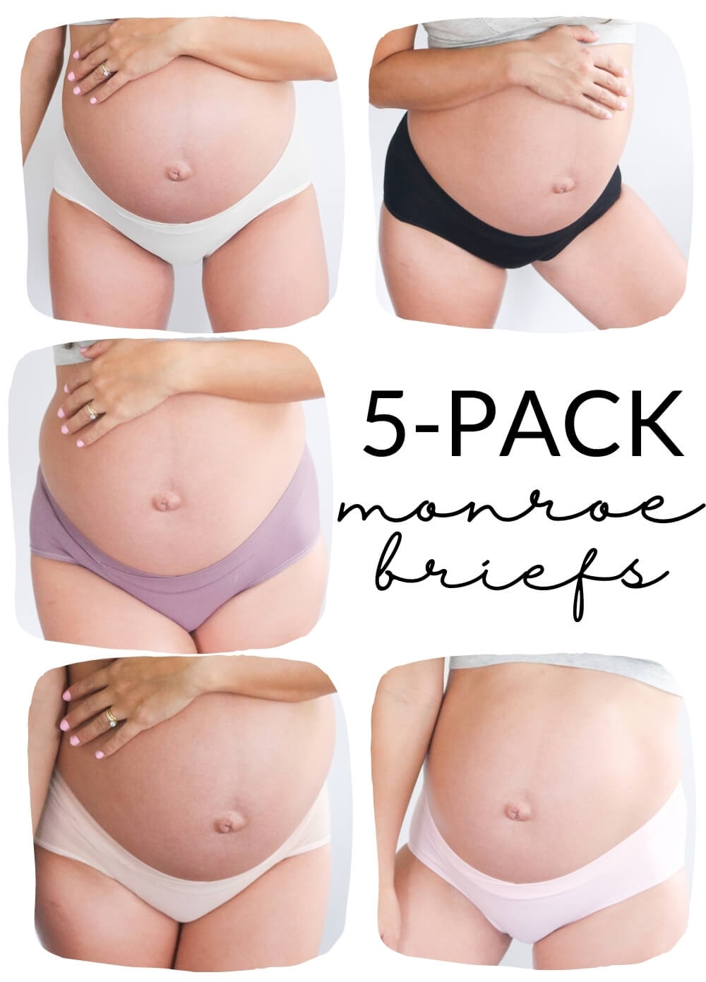 Ingrid & Isabel® 5-Pack Seamless Maternity Thongs