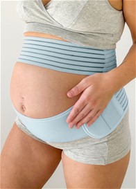 QueenBee® - Dutton 3pc Pregnancy & Postpartum Belly Belt in Blue