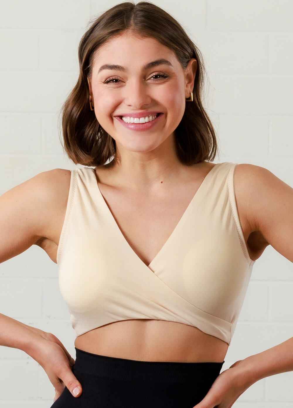 Mamaway Womens Nursing Bra for Breastfeeding, Maternity Bra for Pregnancy,  Wirefree & crossover with Removable Paddings