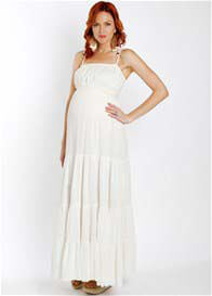 maternity maxi dress with a corset and mini skirt SY023